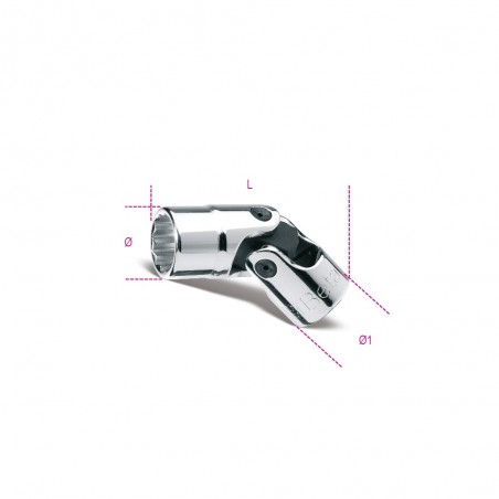 CHIAVE A BUSSOLA 10 MM SNODATA POLIGONALE ATTACCO FEMMINA 3/8" BETA 910B/SN/10