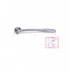 CRICCHETTO 1/2 INOX QUADRO MASCHIO REVERSIBILE 72 DENTI 920/55INOX