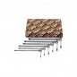 CHIAVE 1/8"-3/8" ESAGONALI A T SERIE 6 PEZZI 951AS/S6X