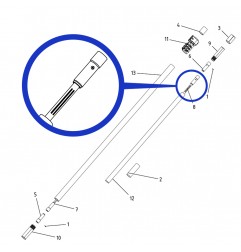 GRUPPO TUBO SAGOMATO D.12 L.770 POS. 8