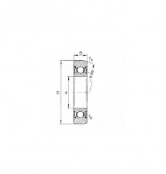 ROTELLA A SFERE 12X35X10 LR 201  NPPU E