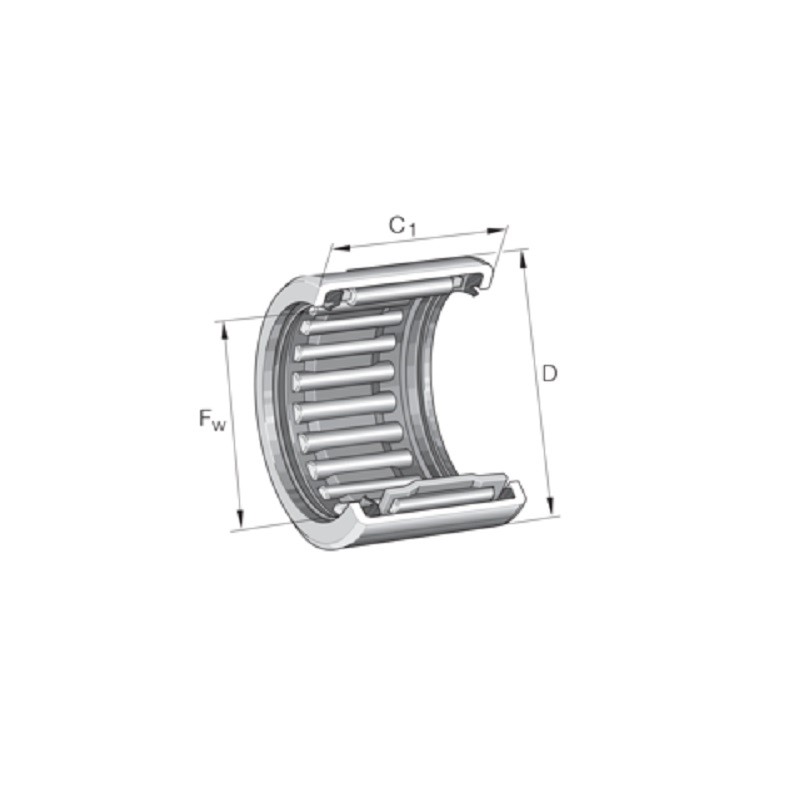 ASTUCCIO 10X14X14 A RULLINI HK1014 2RS1