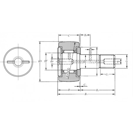 PERNO FOLLE 35X52 KR 35 PPA