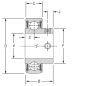 CUSCINETTO 15.875X40X23.8 PER SUPPORTO YA010RR