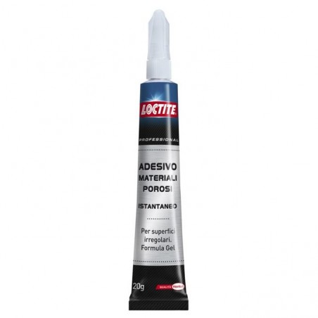 ADESIVO MATERIALI POROSI LOCTITE 20 GR