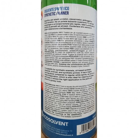 DILUENTE SINTETICO ECO SOLVENT 1 LT