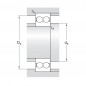 CUSCINETTO 10X30X14 2 CORONE DI SFERE 4200 ATN9 ISB