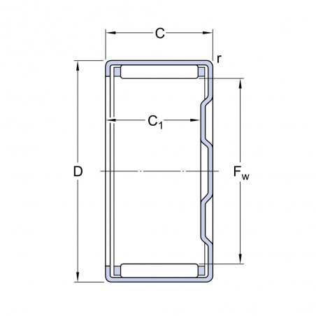 ASTUCCIO 9X13X12 A RULLINI BK0912 ISB