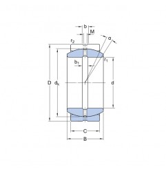 SNODO SFERICO 16X30X10/14 GE16ES ISB