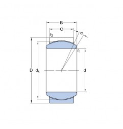 SNODO SFERICO 30X47X18/22 GE30C ISB