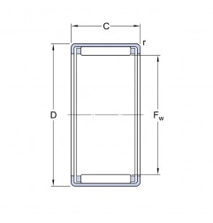 ASTUCCIO 4X8X8 A RULLINI HK0408 TN ISB