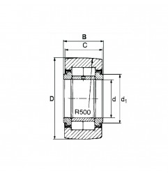 ROTELLA 90X50X30 A RULLINI NUTR 50