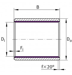 BOCCOLA 35X39X30 AUTOLUBR. SF-1B ISB