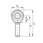 TESTA A SNODO 20X1,5 FILET.SIN. SENZA FORO DI LUBRIFICAZIONE TSML20C INOX ISB