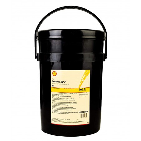 OLIO PER COMPRESSORE A PISTONI CORENA P68 LT.20 SHELL