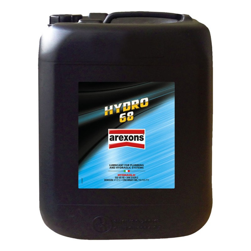 OLIO IDRAULICO HYDRO 68 AREXONS 20 LT