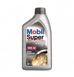 OLIO MOTORE MOBIL SUPER 2000 10W40 - 1 LT