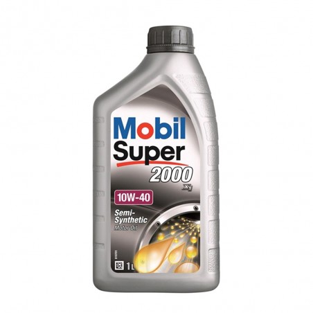 OLIO MOTORE MOBIL SUPER 2000 10W40 - 1 LT