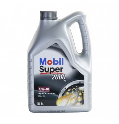 OLIO MOTORE MOBIL SUPER 2000 10W40 - 5 LT