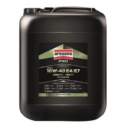 OLIO MOTORE TX TRUCK E4/E7 10W40 AREXONS 20 LT