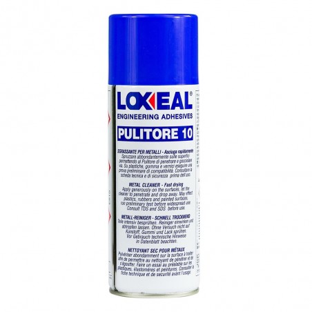 PULITORE SPRAY SGRASSANTE PER METALLI E PLASTICHE 400 ML LOXEAL 10