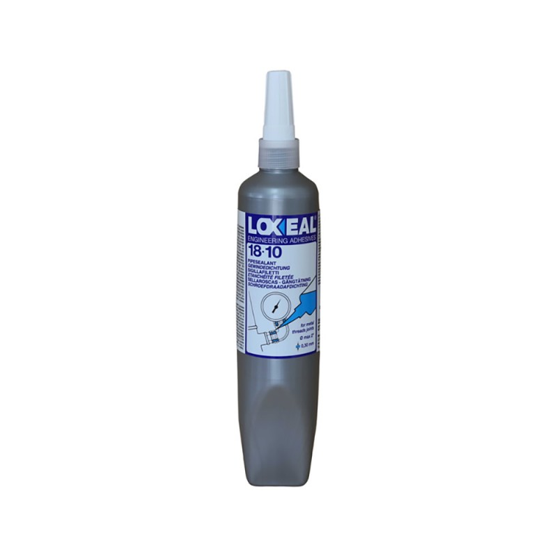 SIGILLAFILETTI AL PTFE PER RACCORDI TUBAZIONI GAS 250 ML LOXEAL 18-10