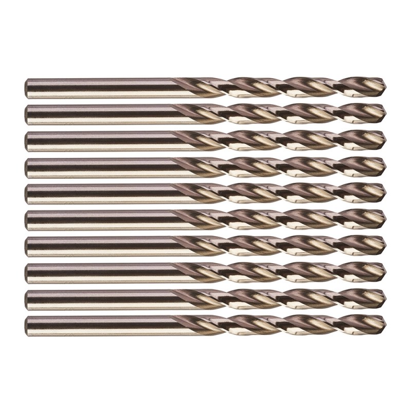 SET 10 PUNTE METALLO HSS-G 5X86 MM. 4932352388