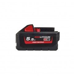 BATTERIA 18V 5,5AH LITIO ORIGINALE MILWAUKEE M18HB5,5 4932464712