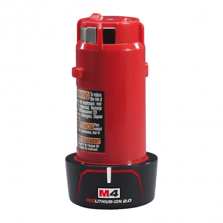 BATTERIA 4V 2.0AH LITIO MILWAUKEE M4B2