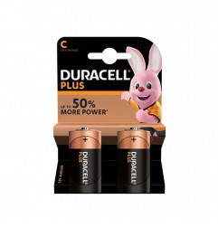 BATTERIA DURACELL PLUS MEZZA TORCIA C ALCALINE 2PZ LR14