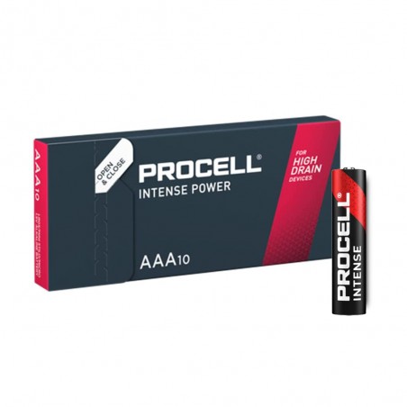 BATTERIA DURACELL PROCELL INTENSE MINISTILO AAA ALCALINE 10PZ LR03