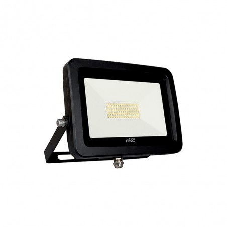 FARO LED 50W 3000K 4750 LUMEN NERO DA ESTERNO SMD2835 MKC