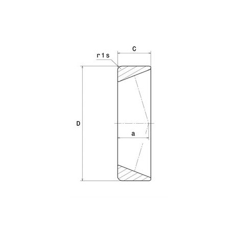 COPPA 109.5X80.962 PER CUSCINETTO A RULLI CONICI 4T-496 NTN