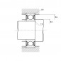 CUSCINETTO 55X72X9 61811JRZZ/2AS NTN