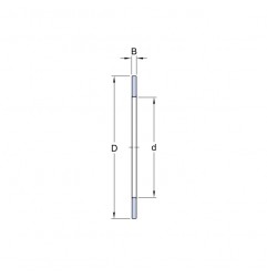 RALLA 12X26X1 PER CUSCINETTO AS1101 NTN