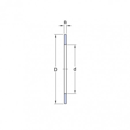 RALLA 12X26X1 PER CUSCINETTO AS1101 NTN