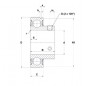 CUSCINETTO 20X47X25 PER SUPPORTO ASS204N NTN