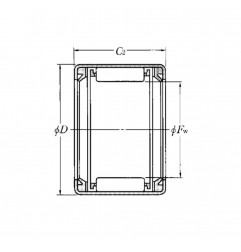 ASTUCCIO 40X47X20 A RULLINI HK4020 LL/3AS NTN