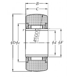 ROTELLA 40X80X23 NA2208LL NTN