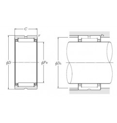 CUSCINETTO 15X28X18 A RULLINI NK1A5902A NTN