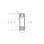 CUSCINETTO 20X47X14 A RULLI CILINDRICI NU204ET2X NTN