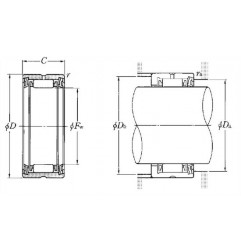 CUSCINETTO 48X62X22 A RULLINI RNA4908LL NTN