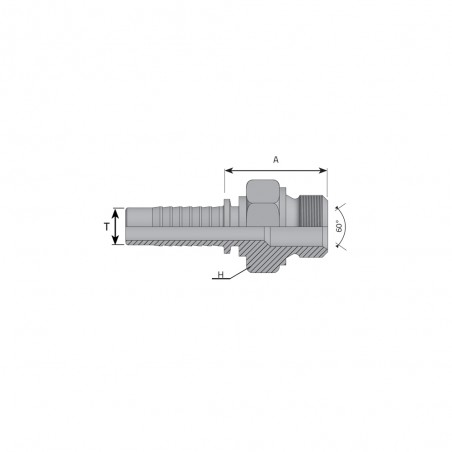 MASCHIO 3/8" GAS PER TUBO 5/16" SV60