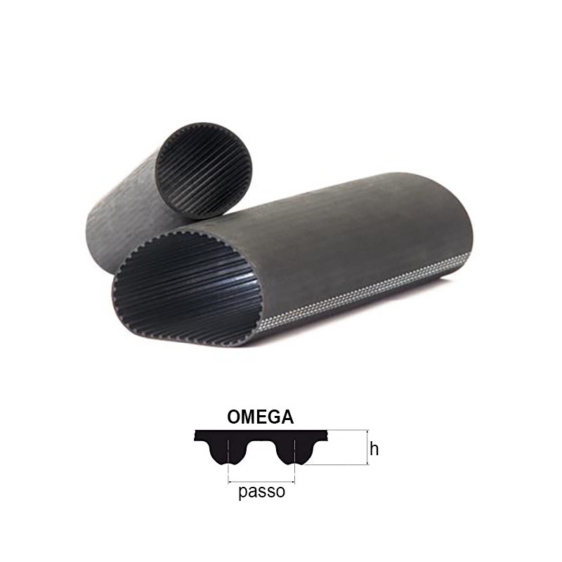 MANICOTTO DENTATO 14M 2100 OMEGA (PREZZO AL MM) OPTIBELT