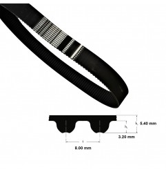 CINGHIA DENTATA 1520 OMEGA 8 M 20 OPTIBELT