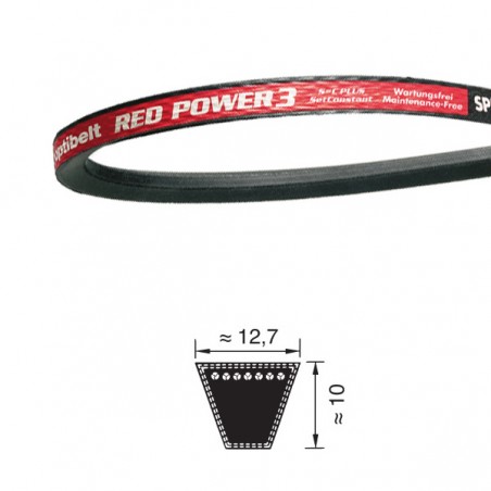 CINGHIA 12,71657 SPA1657RP REDPOWER III TRAPEZOIDALE OPTIBELT