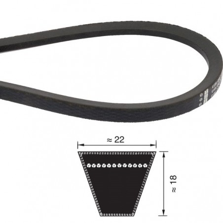 CINGHIA  22X5600 SPC5600 TRAPEZOIDALE OPTIBELT