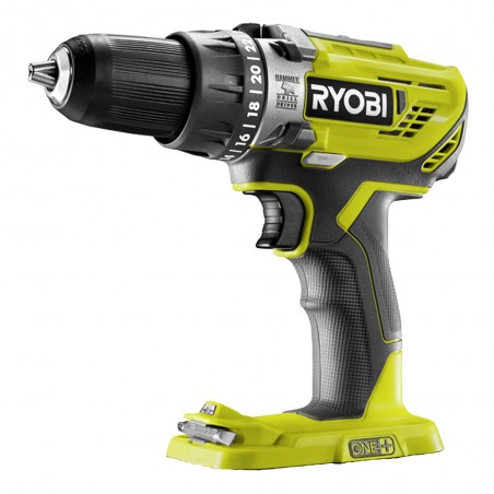 TRAPANO AVVITATORE 18V 2 VELOCITA' COPPIA MAX 50NM (NO BATT.) RYOBI R18PD3-0