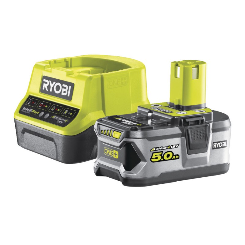 ENERGY KIT 18V CARICABATTERIE + 1 BATTERIA 18V 5Ah  RYOBI  RC18120-150