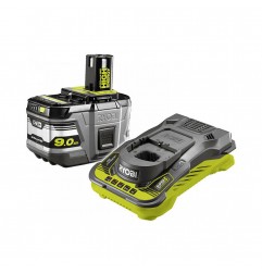 ENERGY KIT 18V CARICABATTERIE U-RAPIDO + 1 BATTERIA 9Ah  RYOBI  RC18150-190